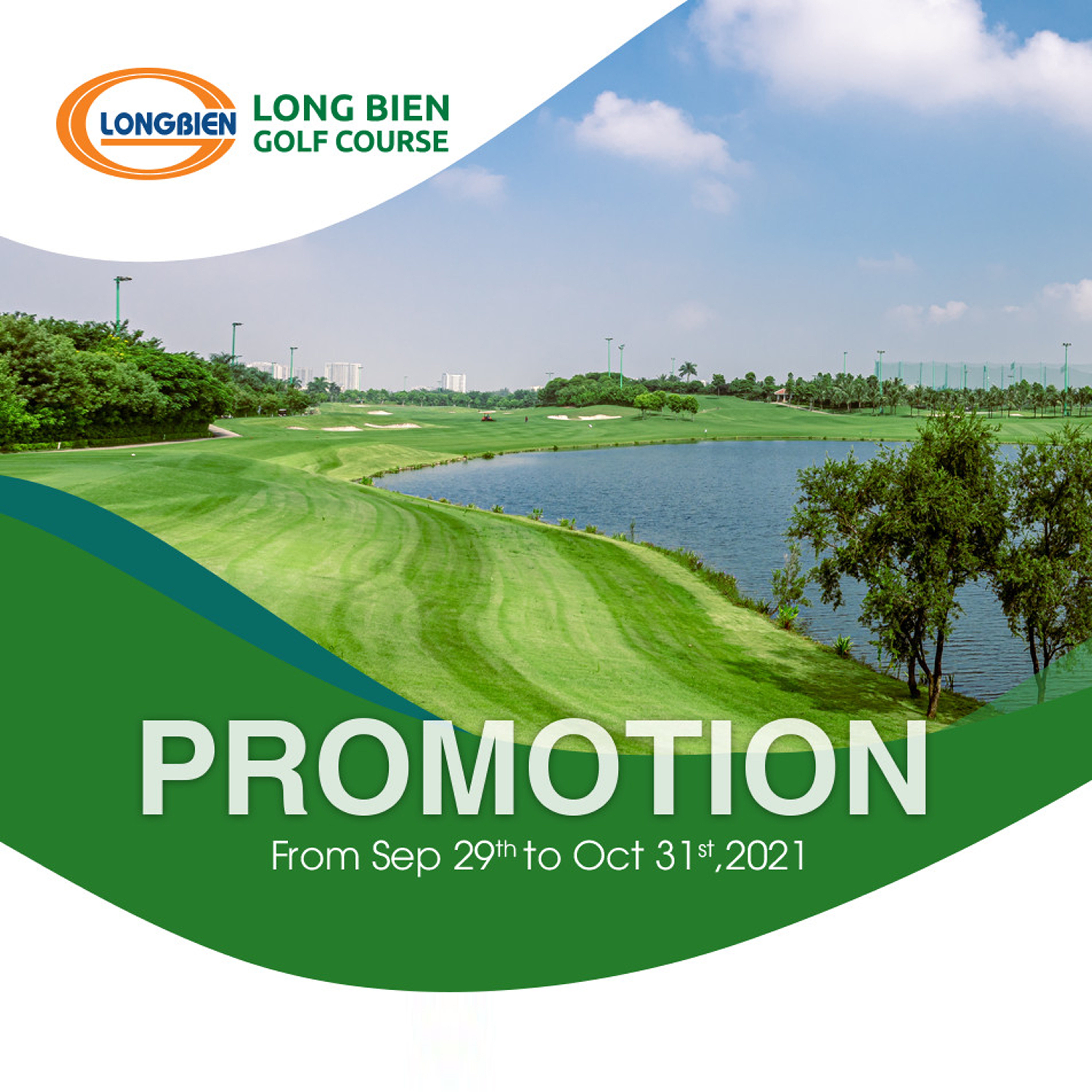 ƯU ĐÃI THÁNG 10 TẠI SÂN GOLF LONG BIÊN