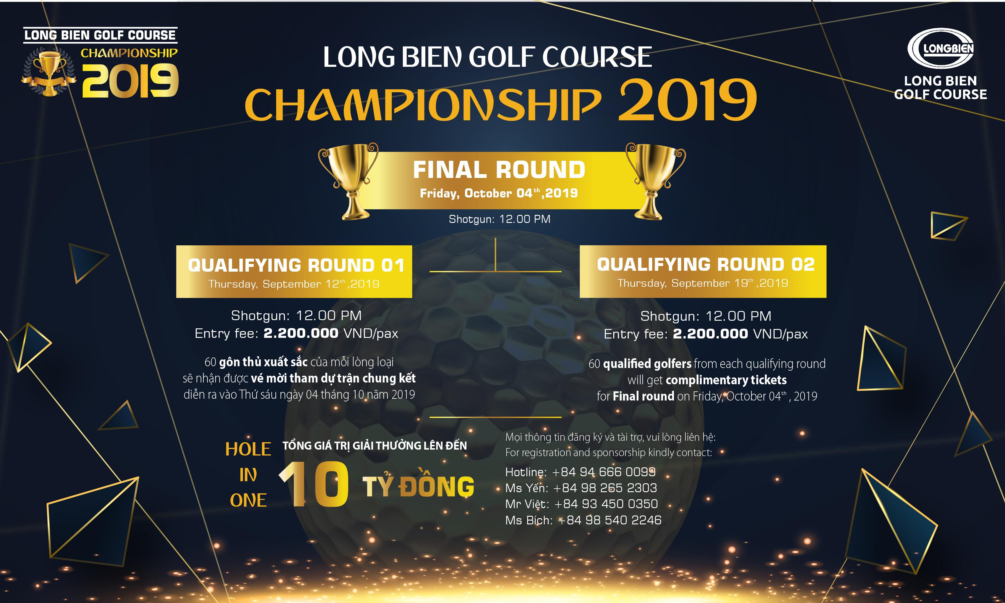 LONG BIEN GOLF COURSE CHAMPIONSHIP 2019