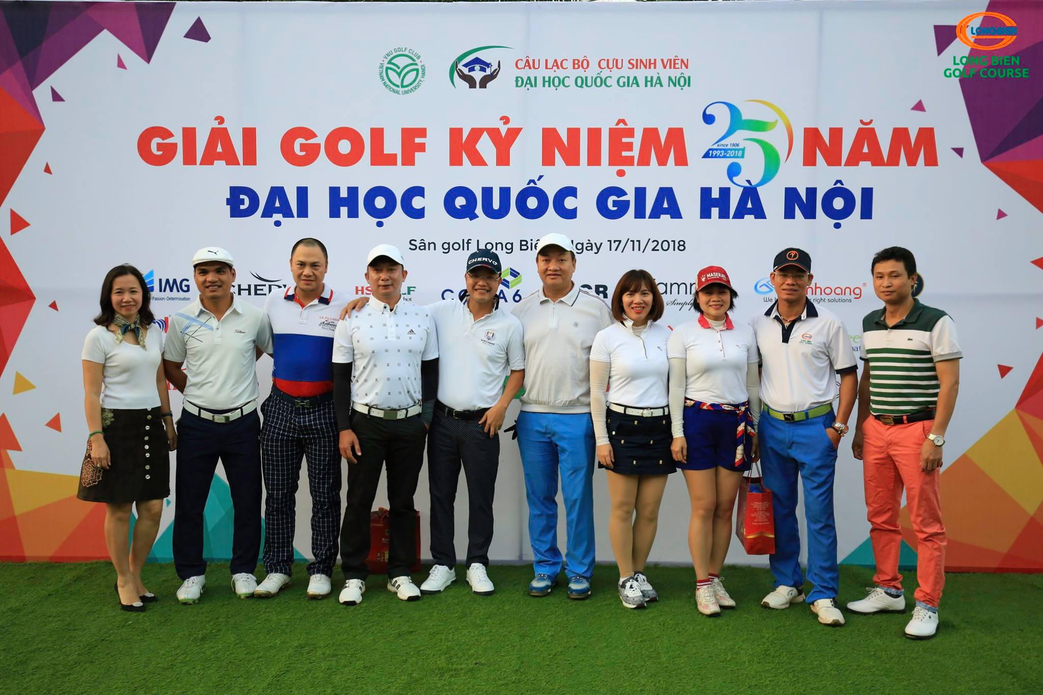 GIẢI GOLF KỶ NIỆM 25 NĂM ĐẠI HỌC QUỐC GIA HÀ NỘI