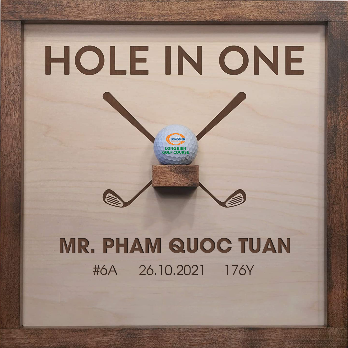 HOLE IN ONE BỞI GOLFER PHẠM QUỐC TUẤN