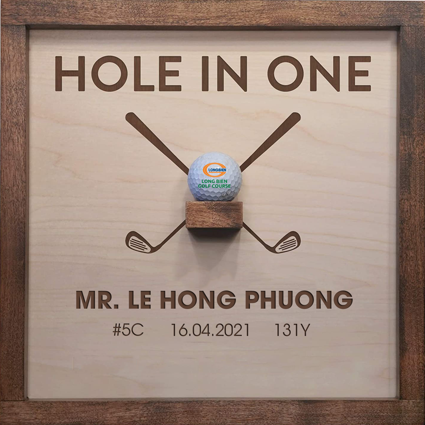 CHÚC MỪNG HOLE IN ONE CỦA GOLFER LÊ HỒNG PHƯƠNG