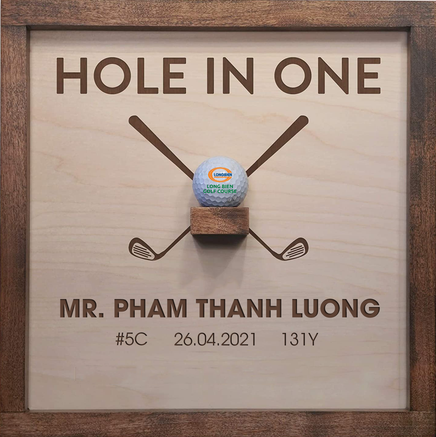 HOLE IN ONE BỞI GOLFER NGUYỄN NGỌC LONG