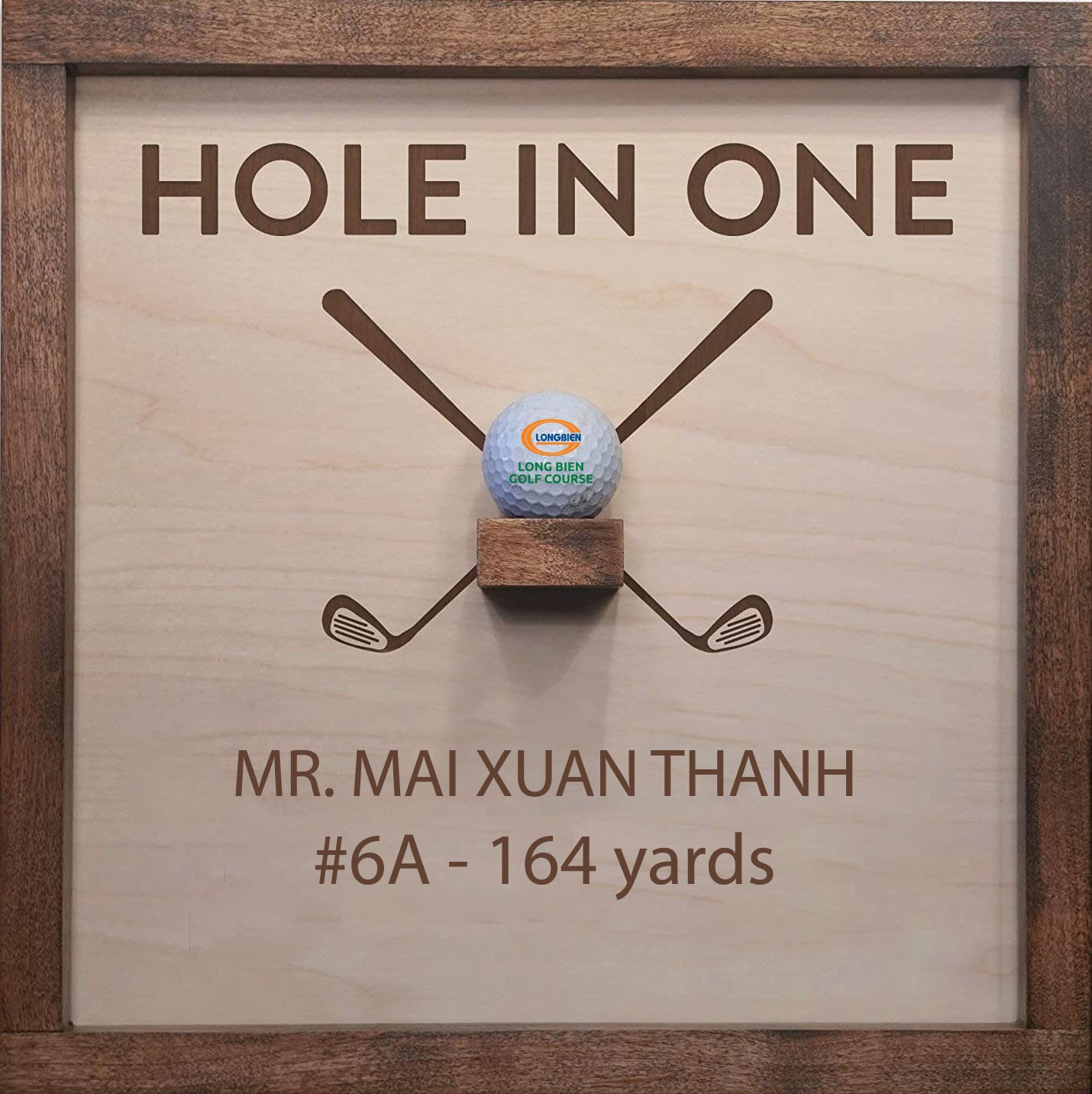 HOLE IN ONE BỞI GOLFER MAI XUAN THANH