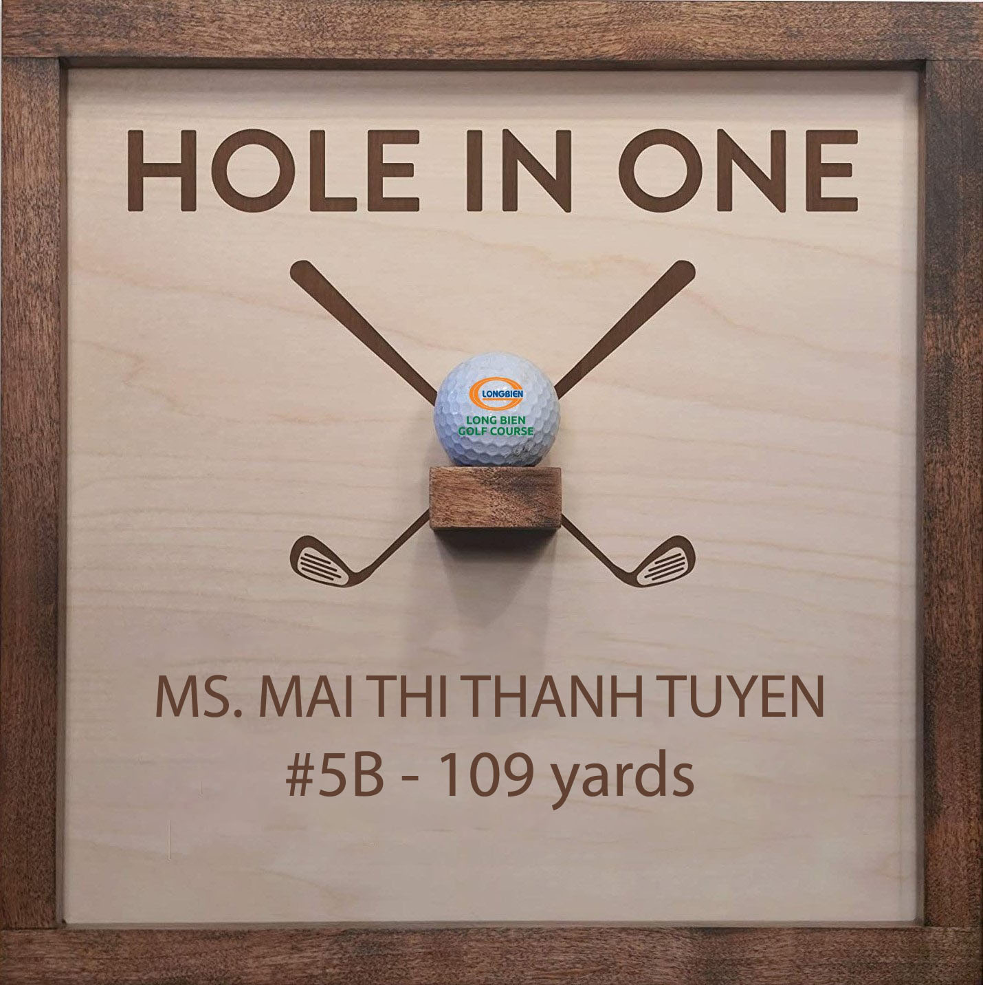 HOLE IN ONE BỞI GOLFER MAI THỊ THANH TUYỀN