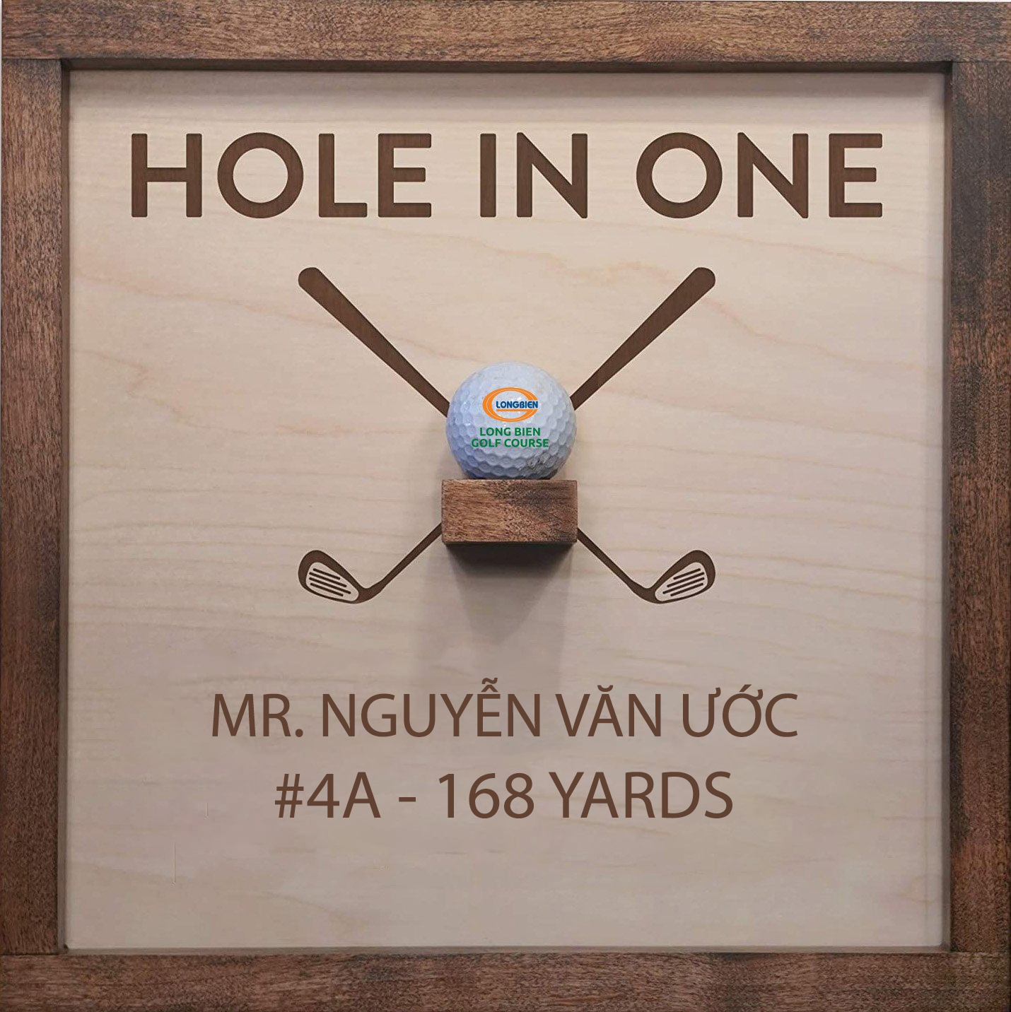 HOLE IN ONE BỞI GOLFER NGUYỄN VĂN ƯỚC