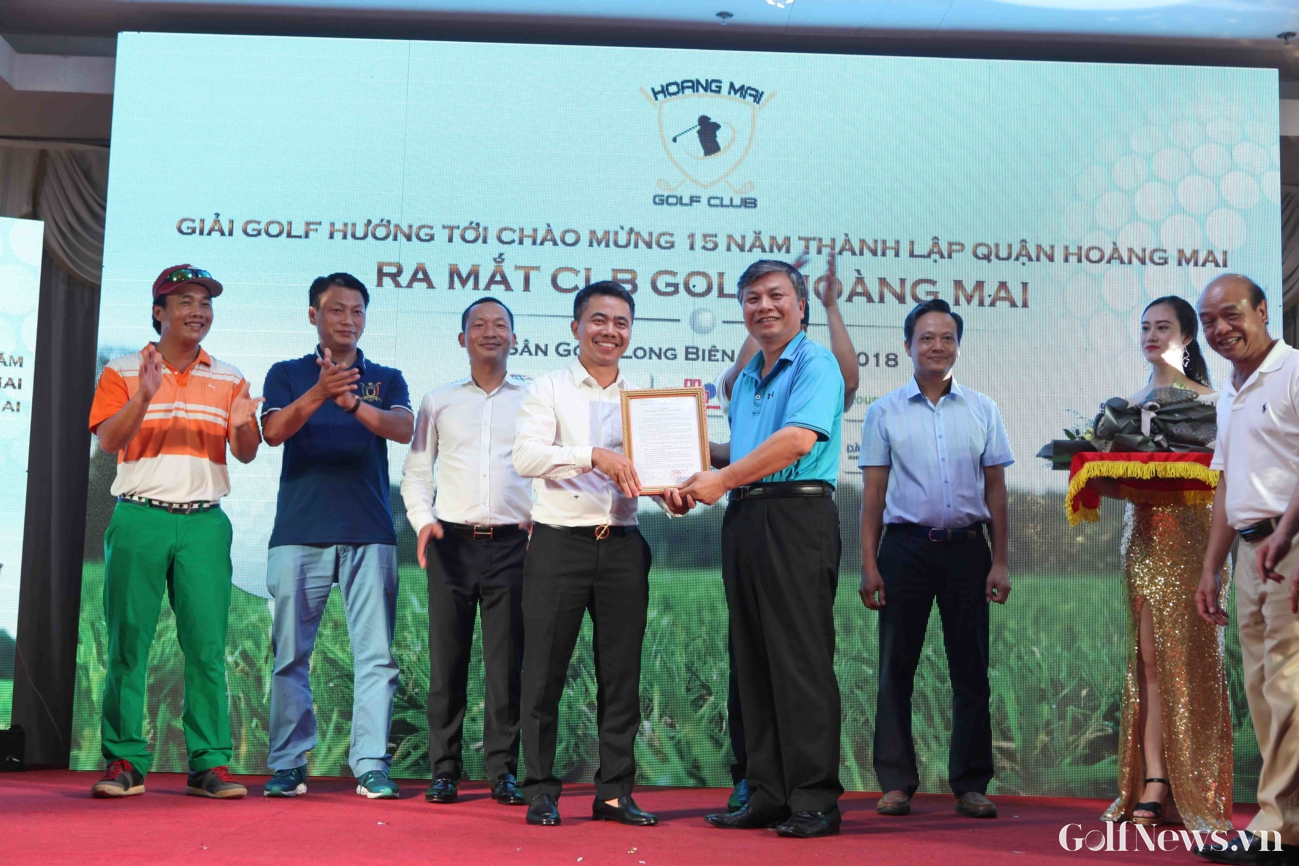 Giải Golf Hoàng Mai lần thứ I: Golfer Hoàng Hữu Sơn giành chức vô địch!