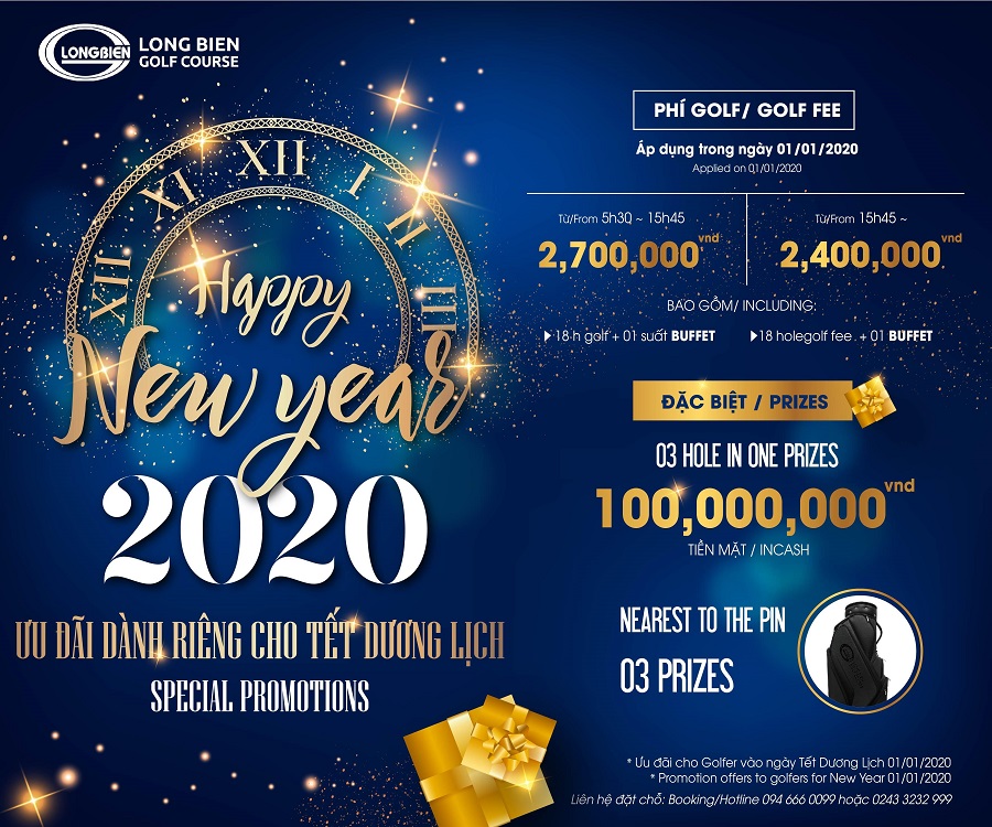 ƯU ĐÃI DÀNH CHO NGÀY TẾT DƯƠNG LỊCH 2020