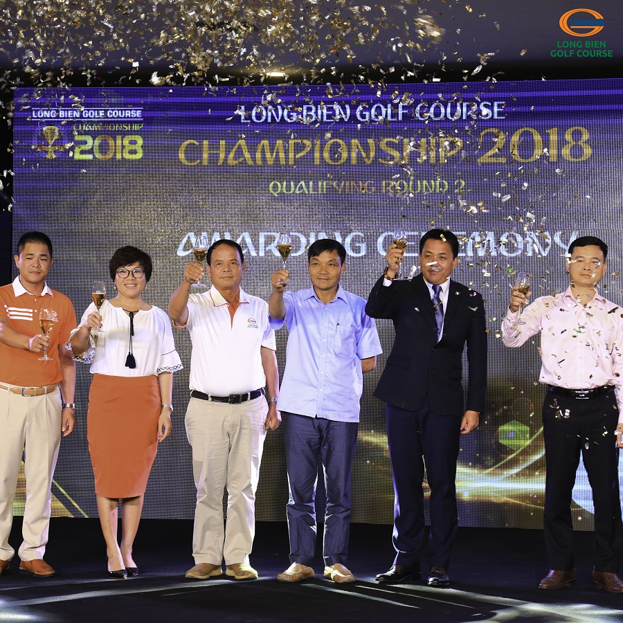 LỄ TRAO GIẢI VÒNG LOẠI 2 LONG BIEN GOLF COURSE CHAMPIONSHIP 2018