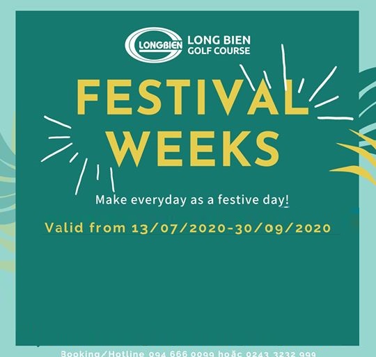 CÙNG CHÀO ĐÓN CHƯƠNG TRÌNH "FESTIVAL WEEKS" ĐẦY HẤP DẪN VÀ KỊCH TÍNH!