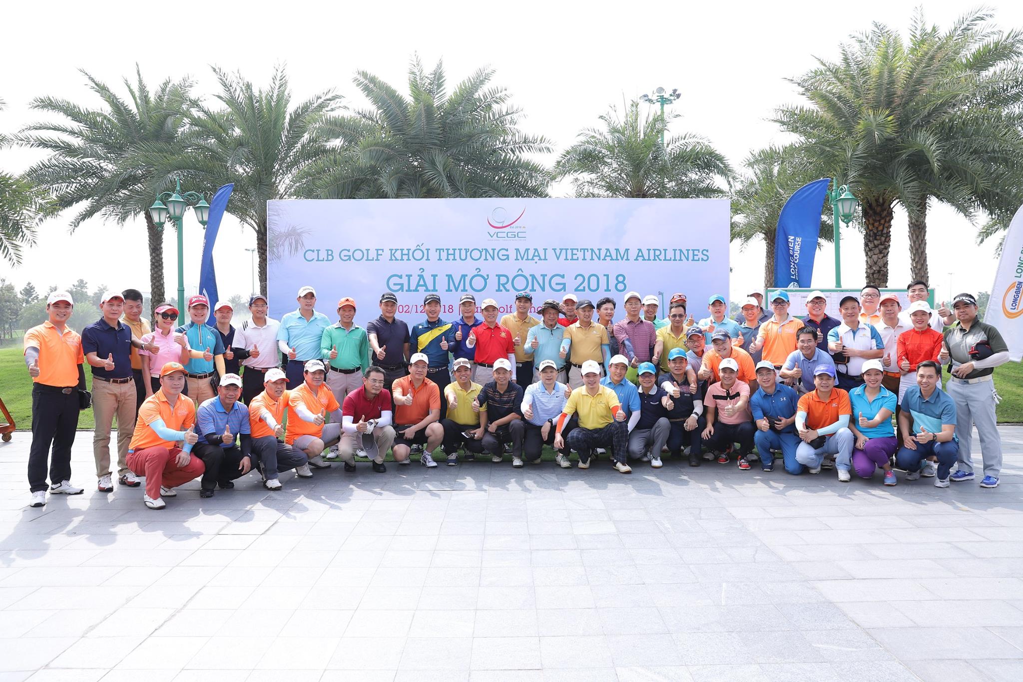 CLB GOLF KHỐI THƯƠNG MẠI VIETNAM AIRLINES – GIẢI MỞ RỘNG 2018